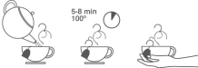 Tiempo de Infusionado: 5-8 min 100º Rooibos